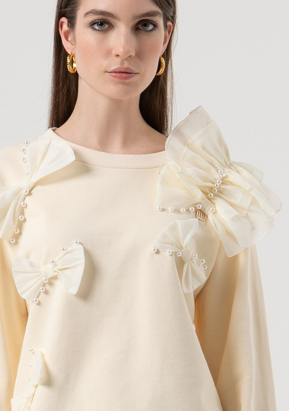 Bows Vanilla - Fracomina - Orchid Boutique