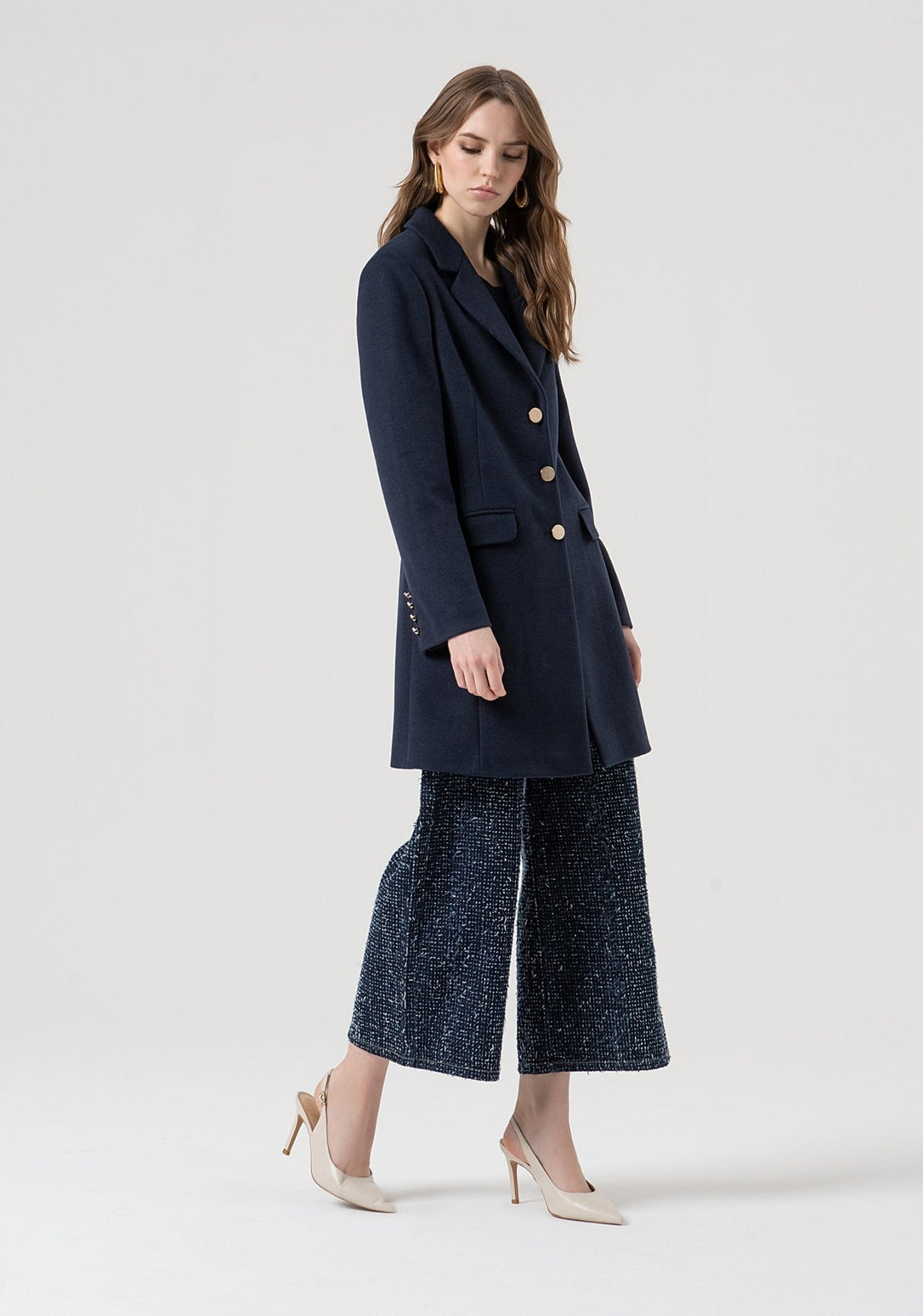 Hayley Dark Blue - Fracomina - Orchid Boutique