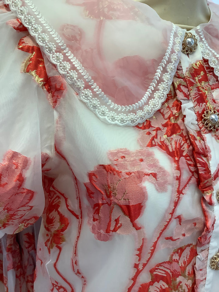 Willa Jacquard Blouse