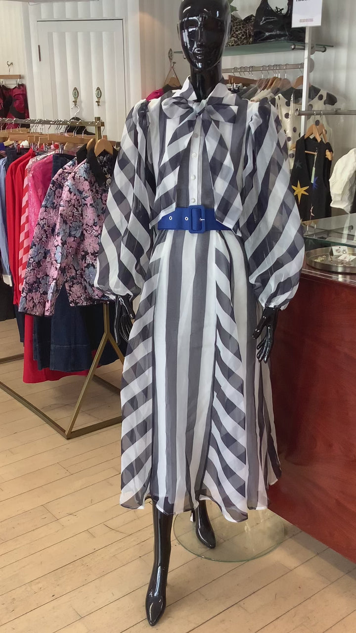 Horizon Stripe Maxi Dress