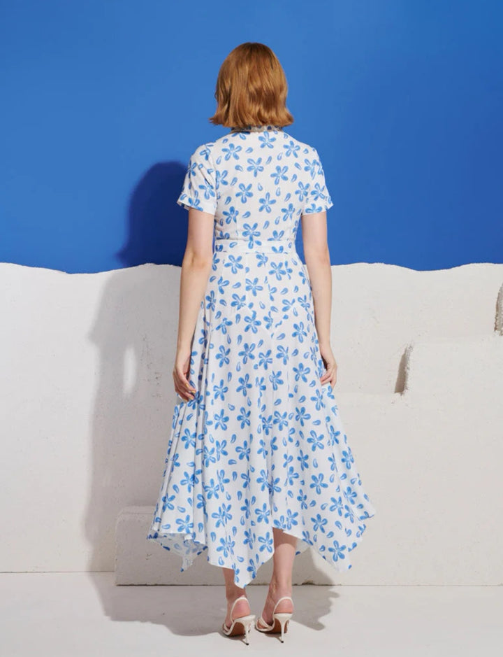 Suro Print Maxi Dress