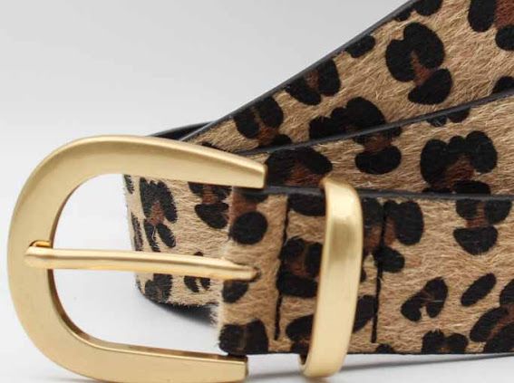Leopard Belt - Goa Goa - Orchid Boutique