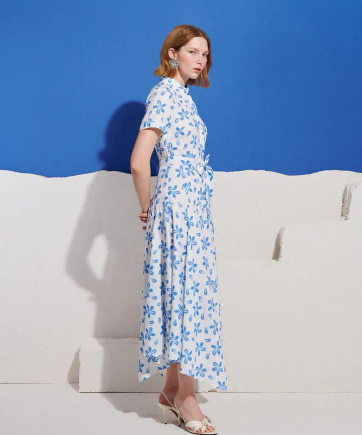 Suro Print Maxi Dress