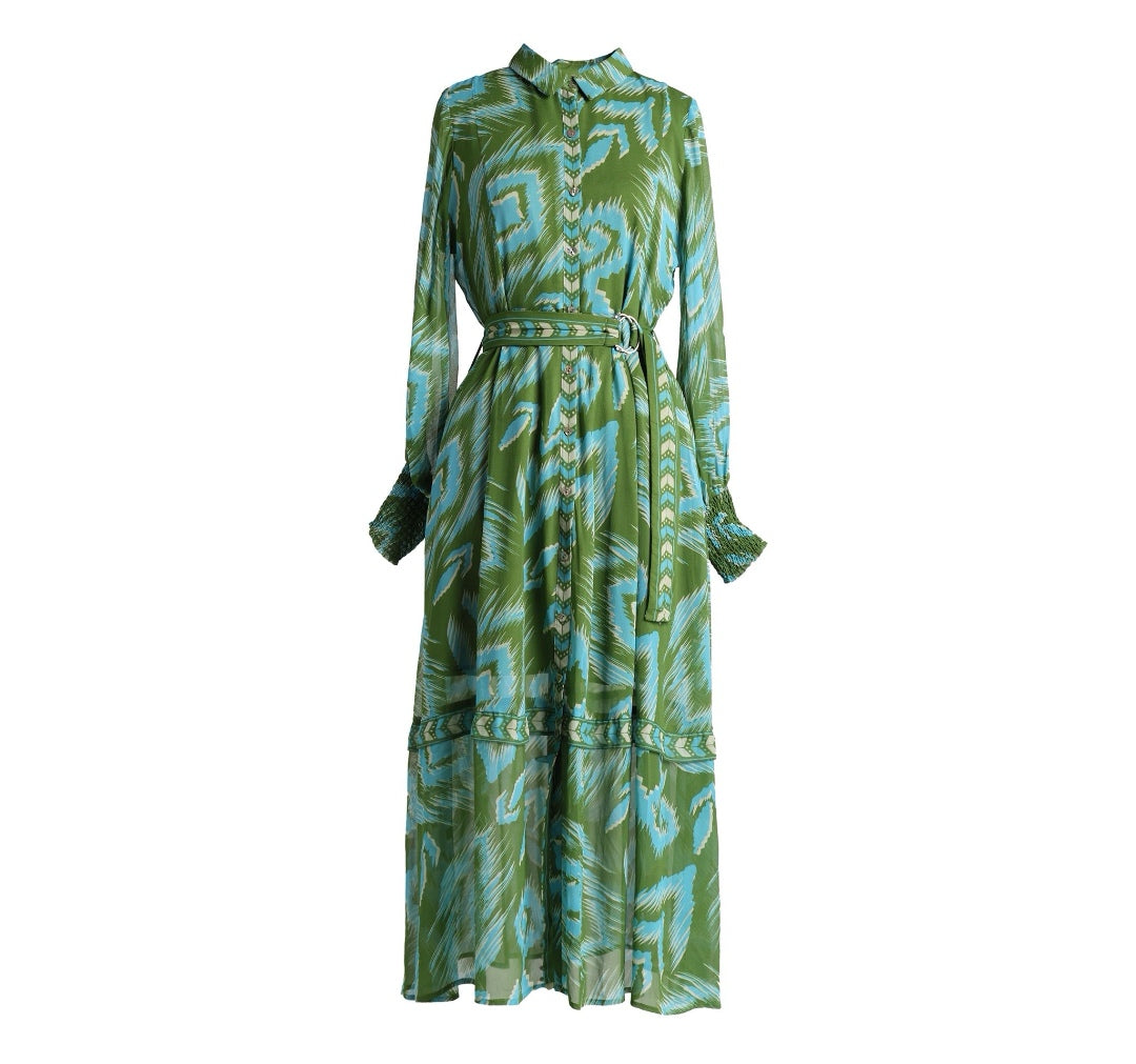 June Print Dress