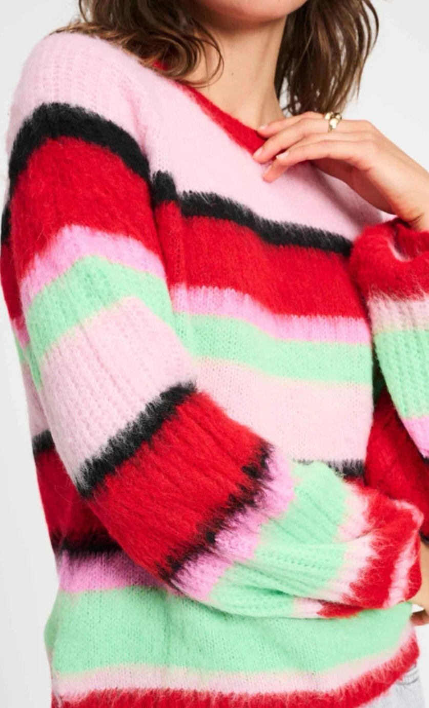 Stripes Green - POM Amsterdam - Orchid Boutique