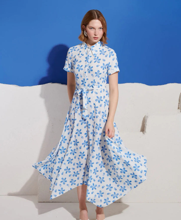 Suro Print Maxi Dress