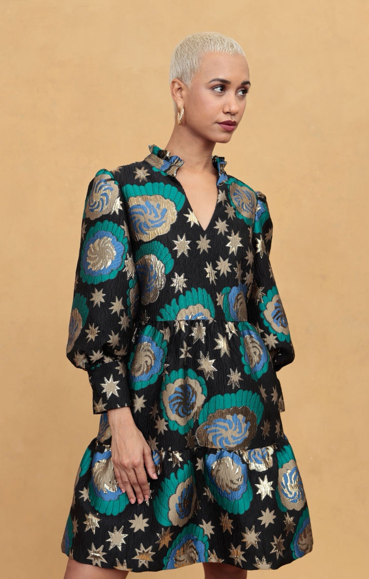 Stella Jacquard Dress