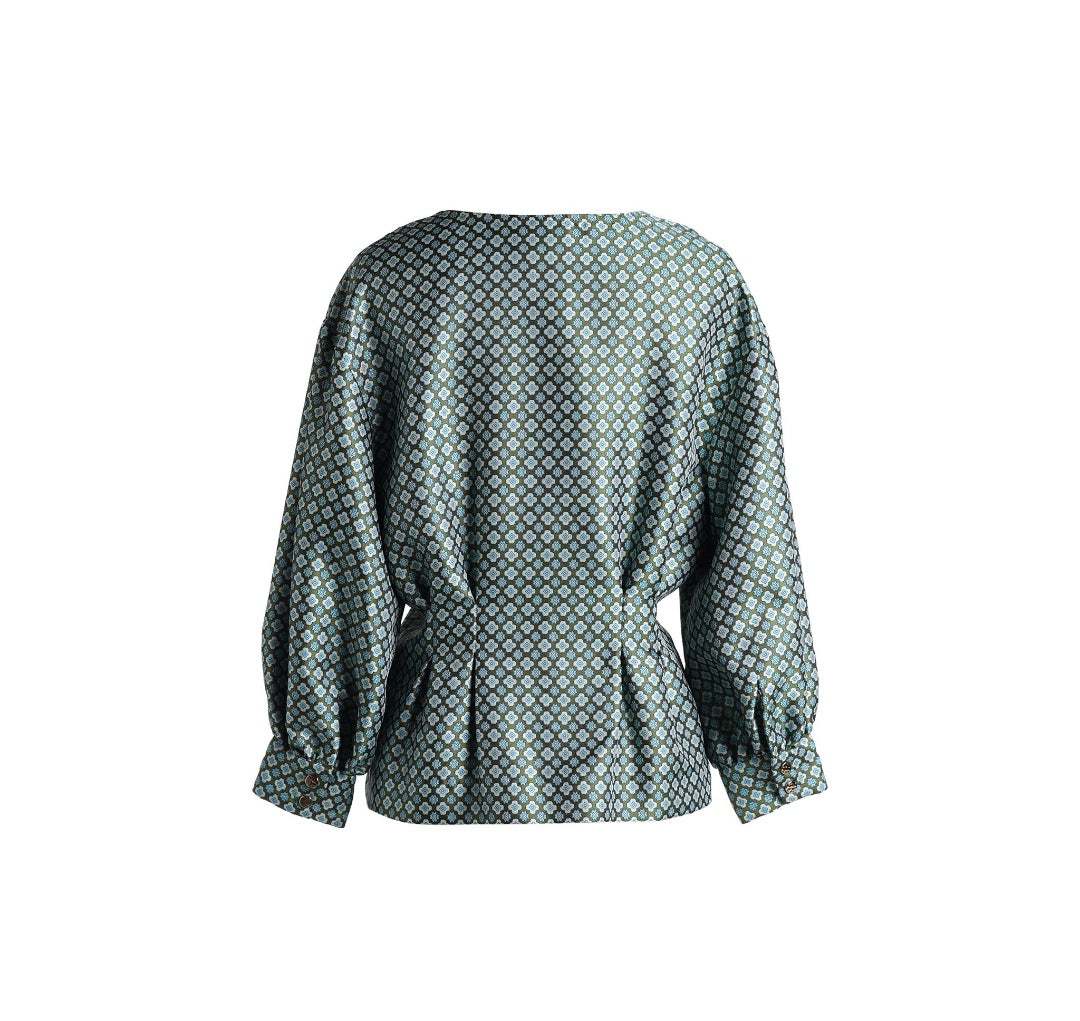 Kiki Jacquard Blouse