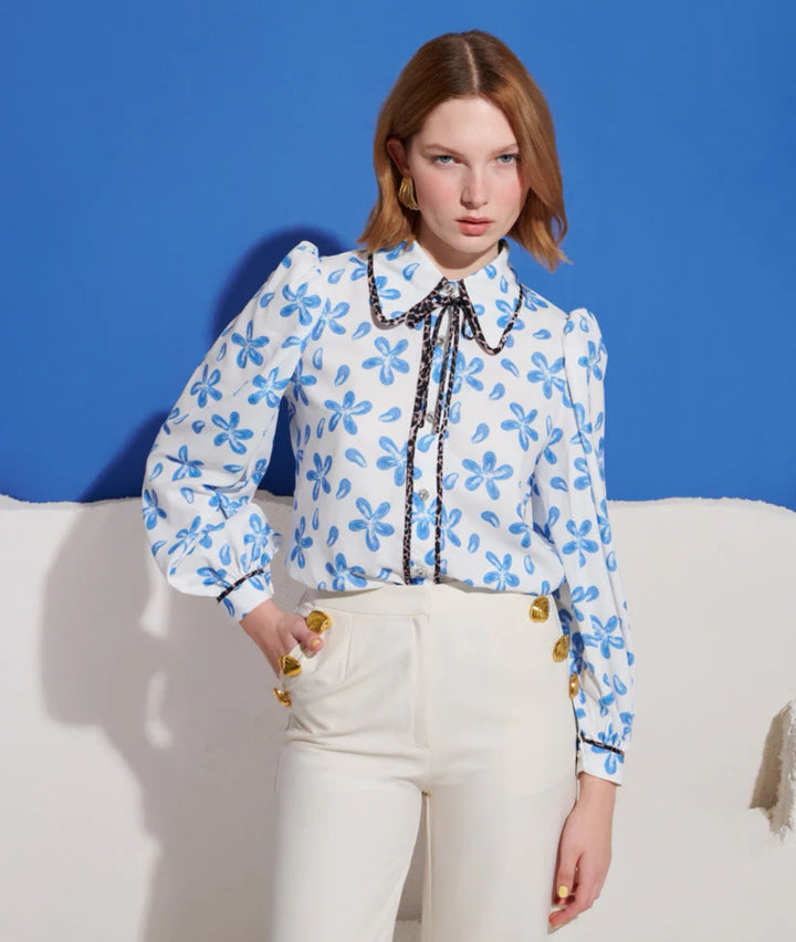Siro Print Blouse