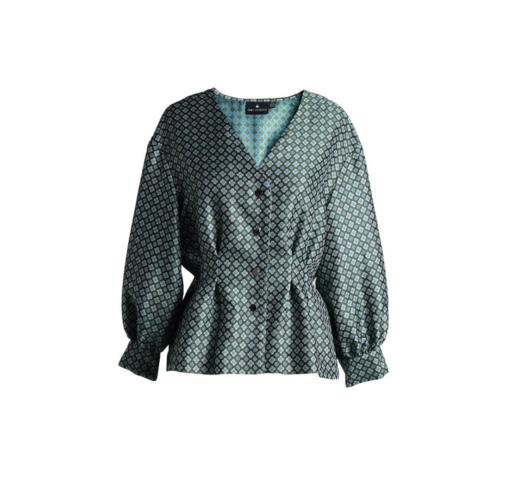 Kiki Jacquard Blouse