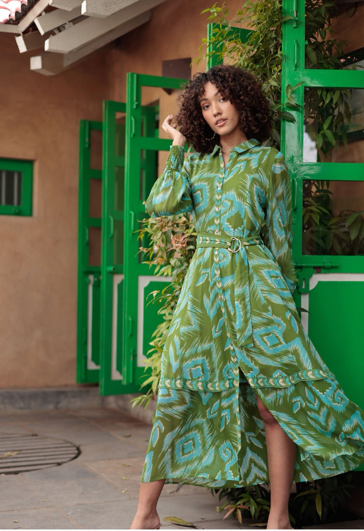 June Print Dress