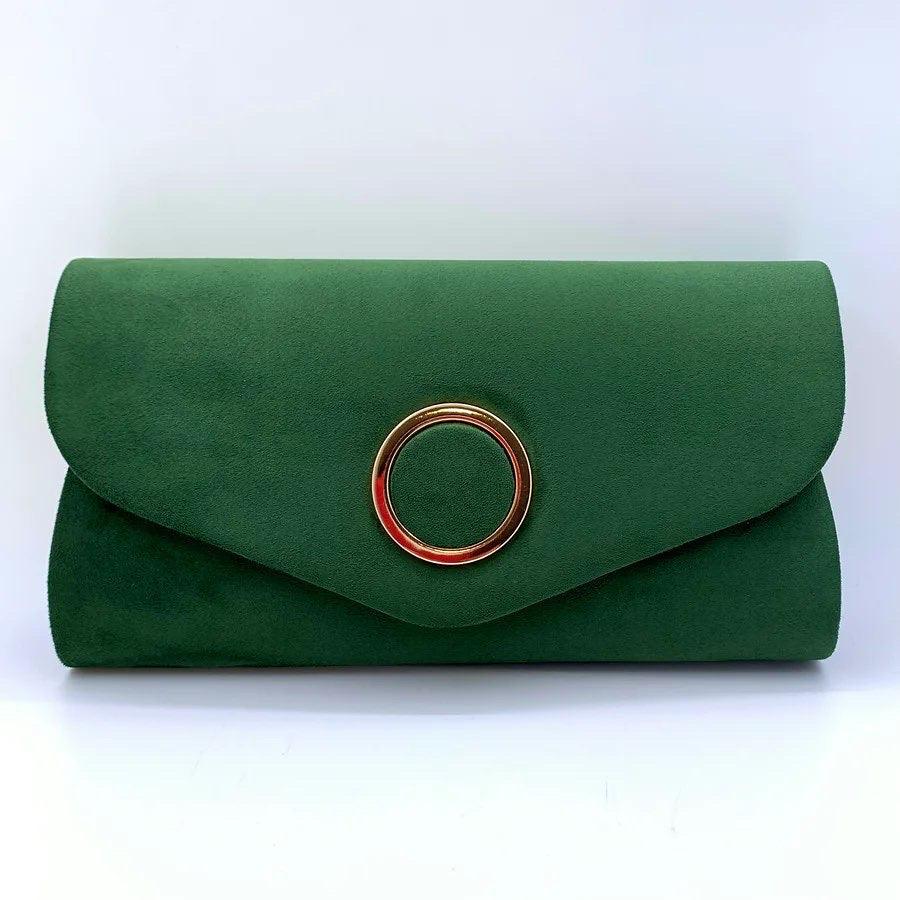 Forest Green Clutch | Dr Bear | Orchid Boutique