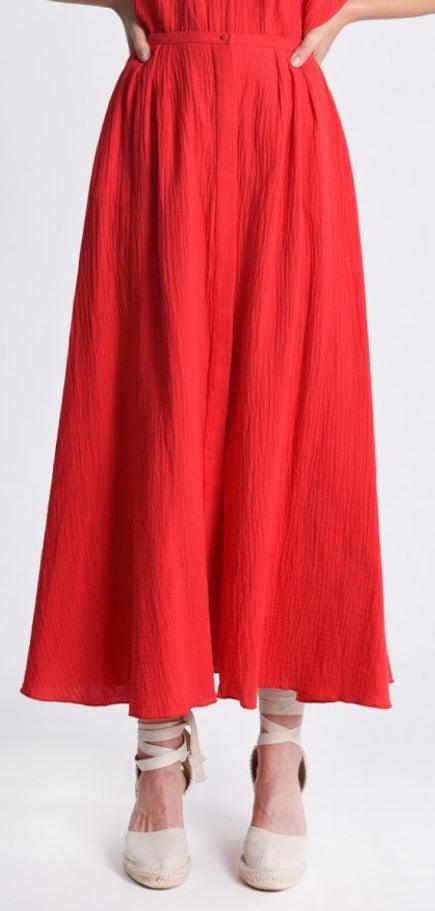 Red Ruby Skirt | Molly Bracken | Orchid Boutique