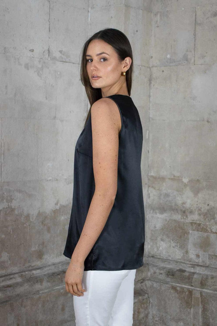 Bailey Black Camisole | No2moro | Orchid Boutique