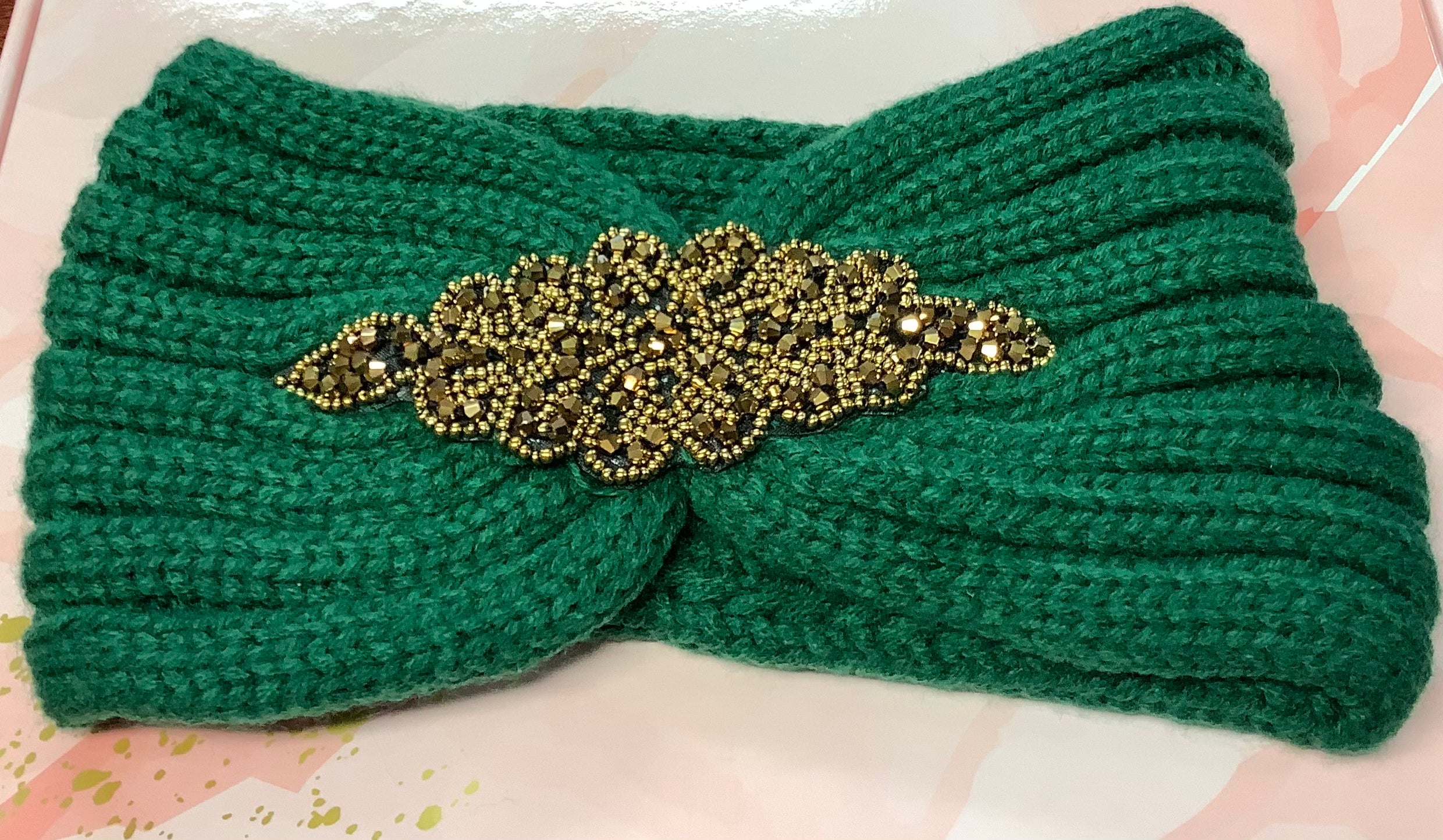 Green Decorative Headband | Orchid Boutique | Orchid Boutique