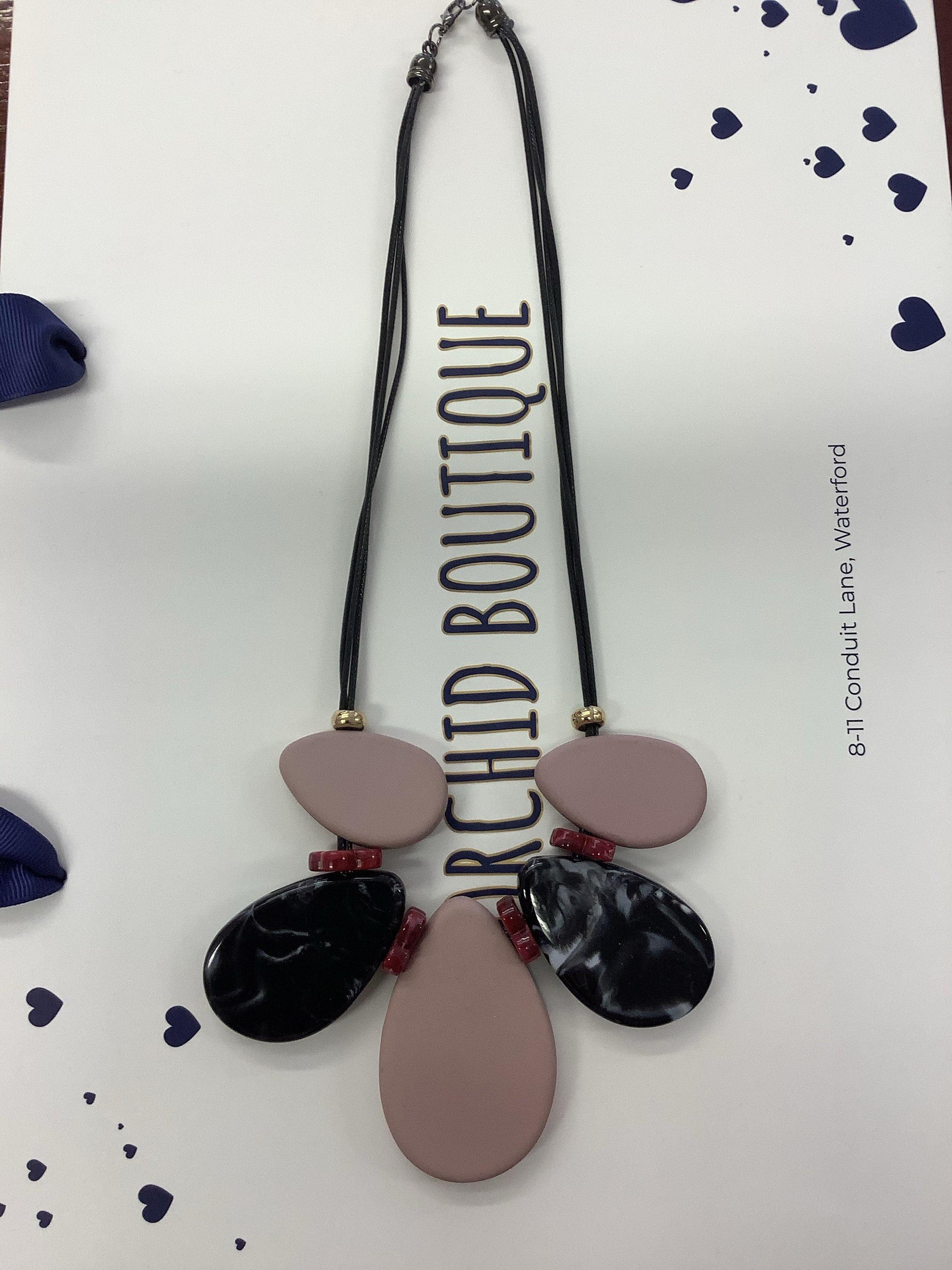Blush Stone Necklace | Orchid Boutique | Orchid Boutique