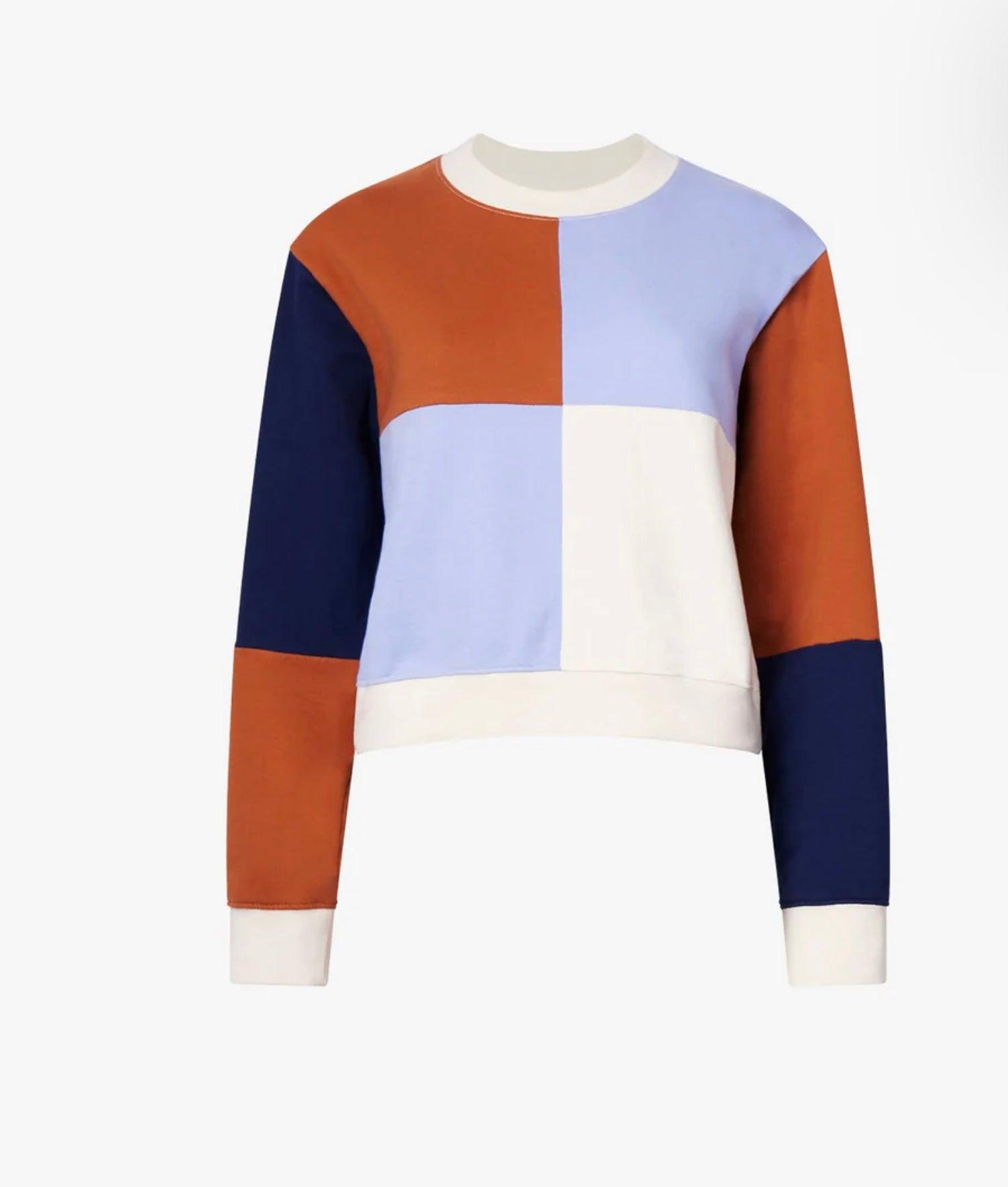 Peri Modal Colour block Sweater | French Connection | Orchid Boutique