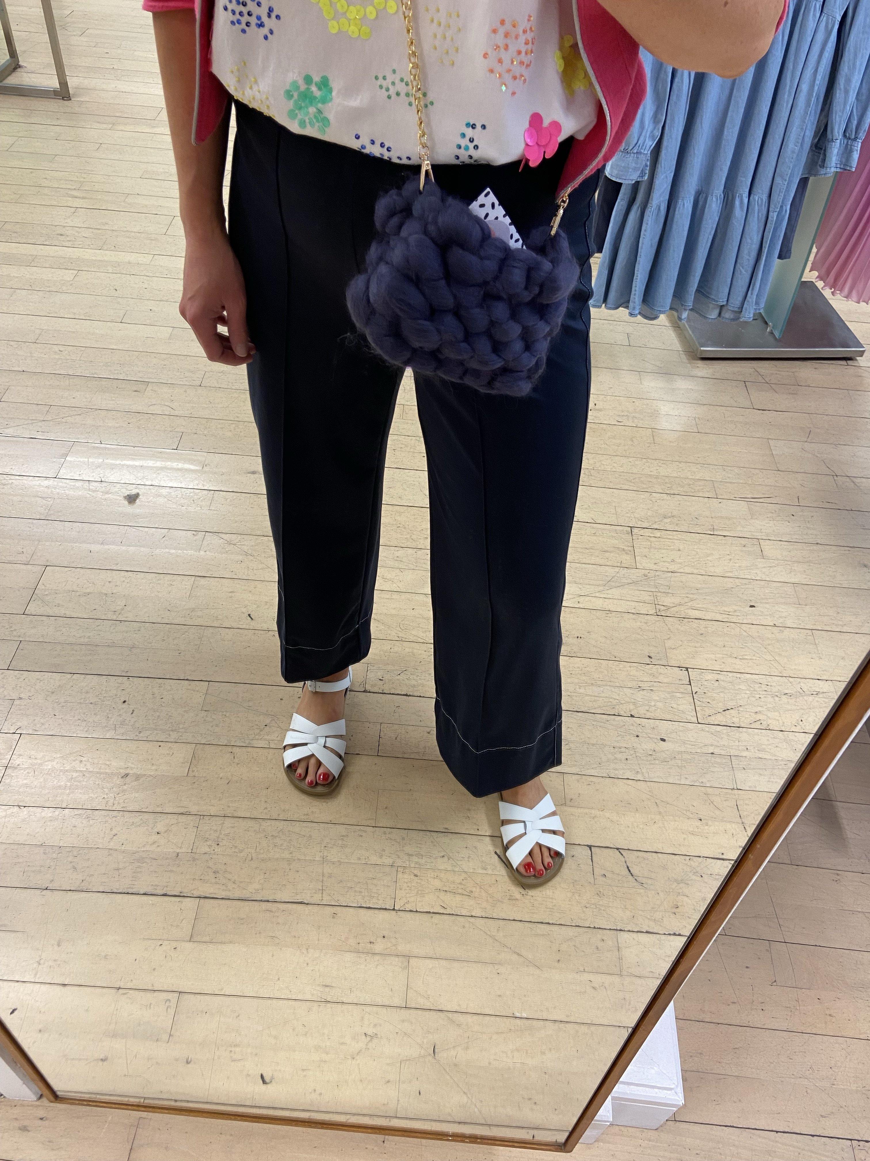Navy CHONKY Bag | Orchid Boutique | Orchid Boutique