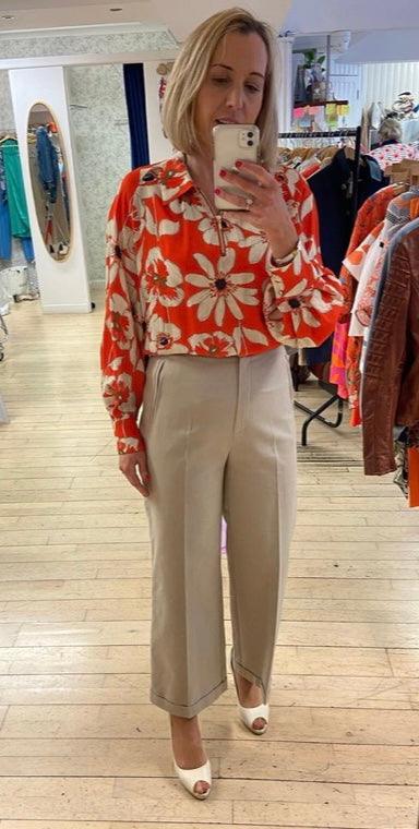 BIRELIN Trouser Sand | BIRELIN | Orchid Boutique