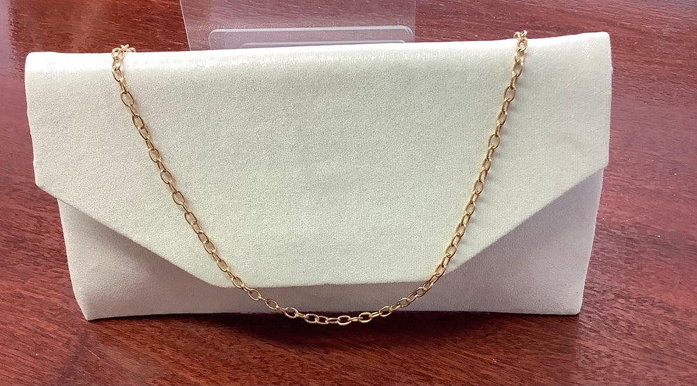 Silver White Clutch | Orchid Boutique | Orchid Boutique