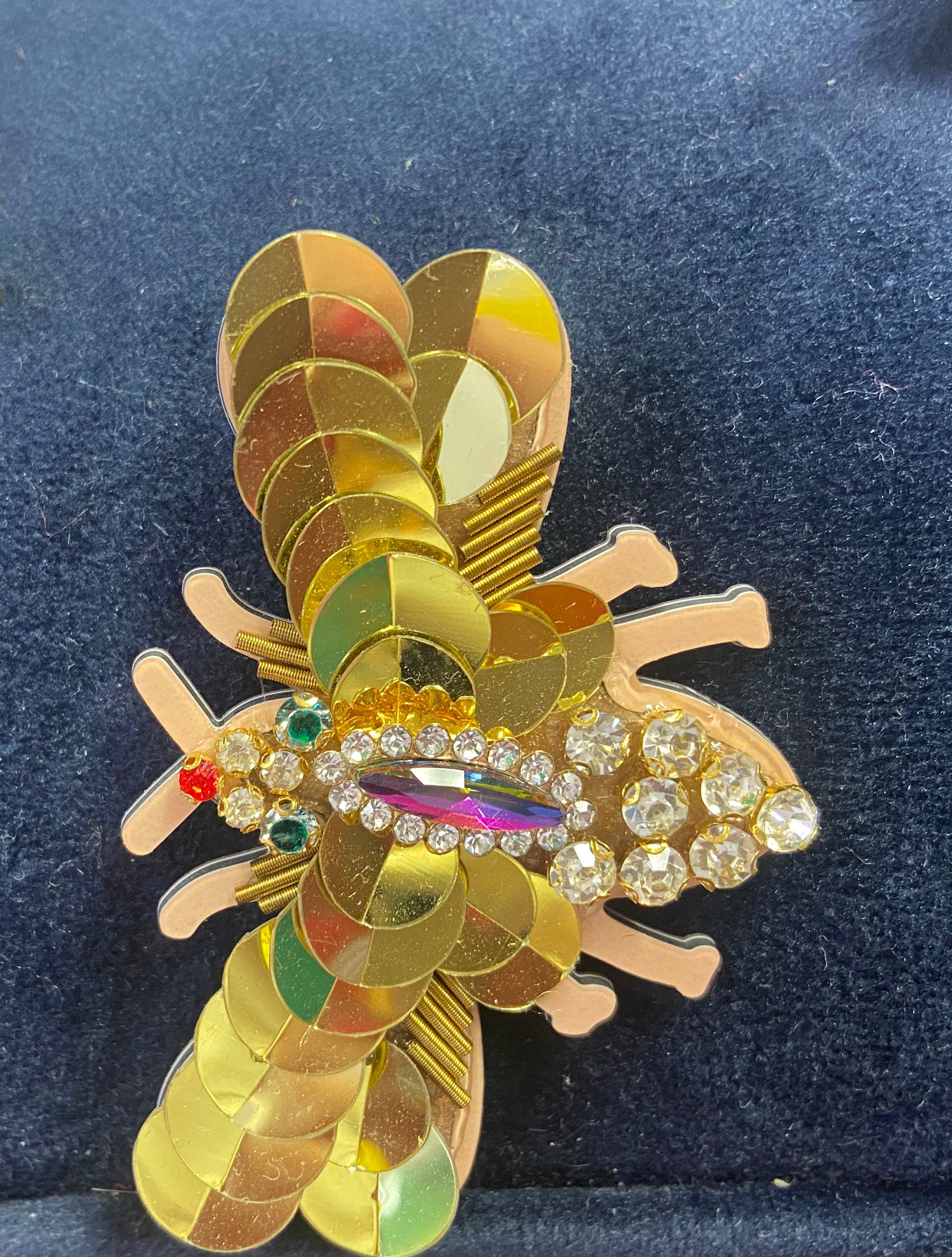 Bejewelled Jewelled Brooch | Orchid Boutique | Orchid Boutique