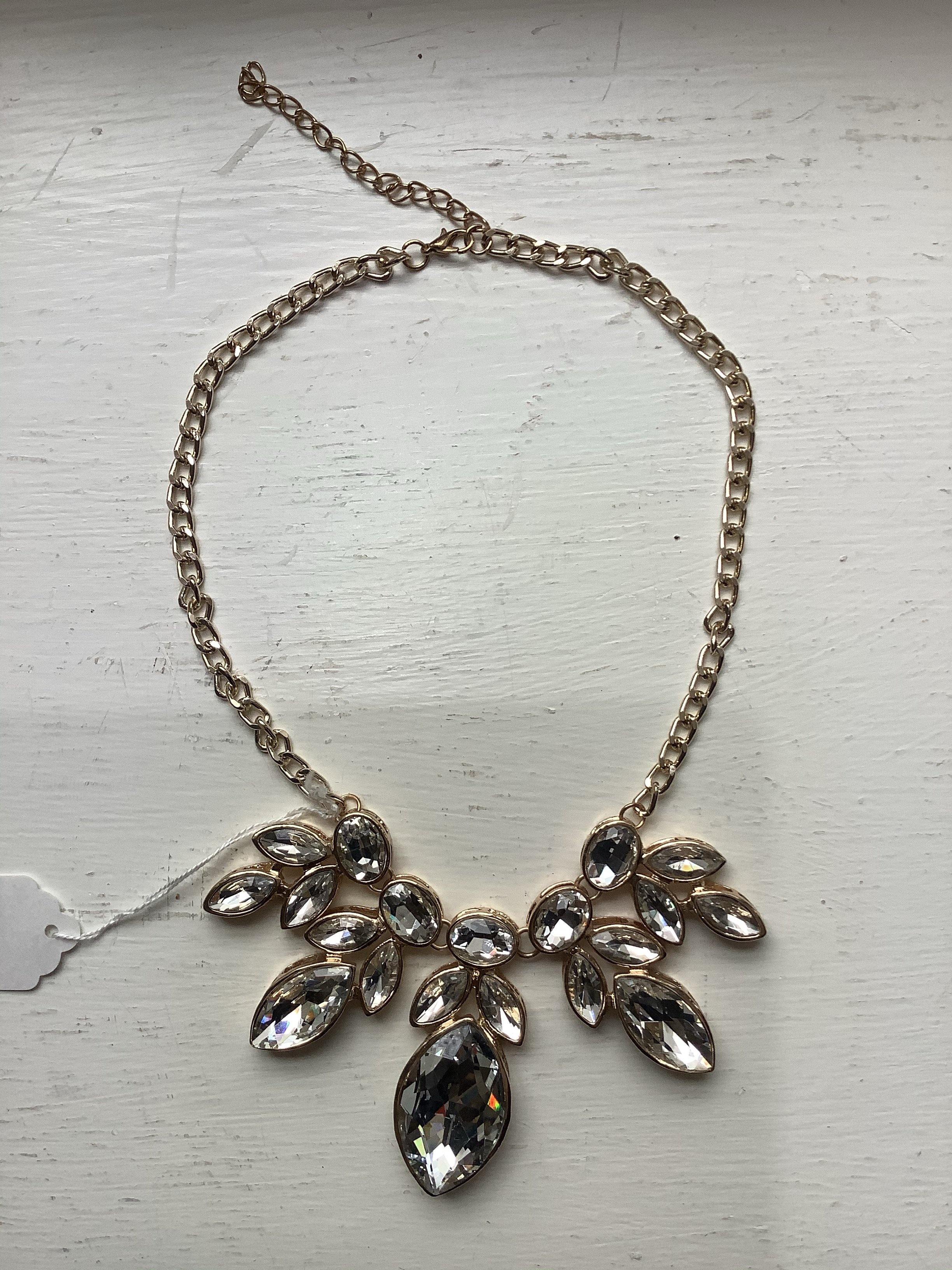 Crystal Drops Necklace | Orchid Boutique | Orchid Boutique