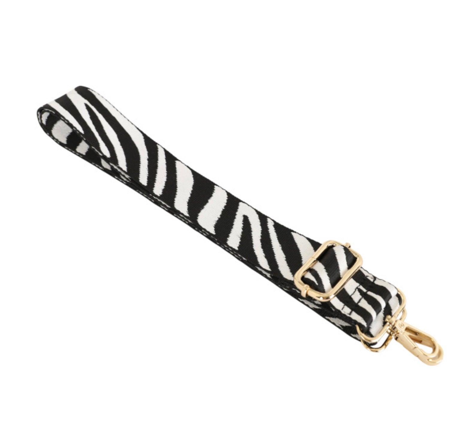 Zebra Black and White Strap | Kris Ana | Orchid Boutique