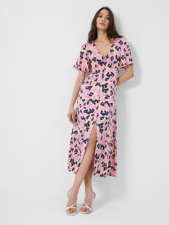 Golden Gaze Dress | French Connection | Orchid Boutique